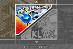 Marble Madness & Klax screenshot 3 for GameBoy Advance